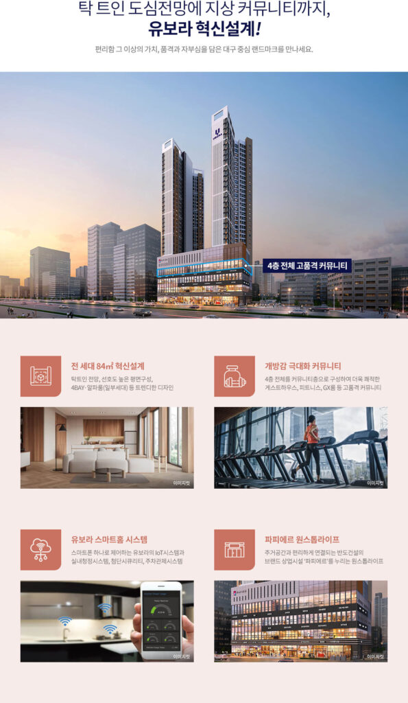 반월당역 반도유보라